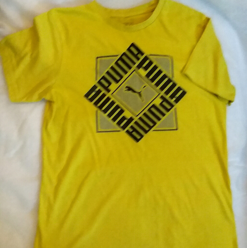 Yellow Puma T-shirt
